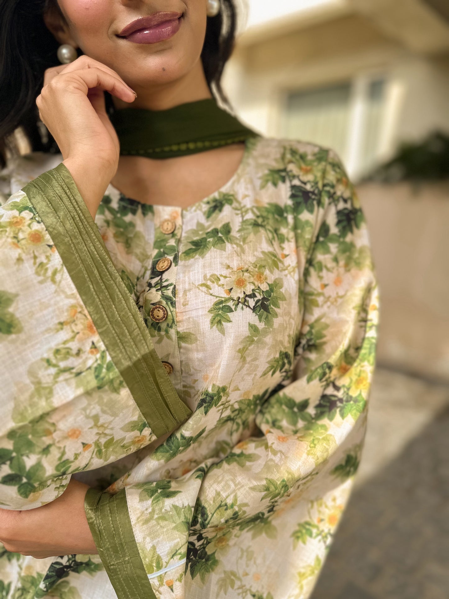 Mint Mist Culotte Set