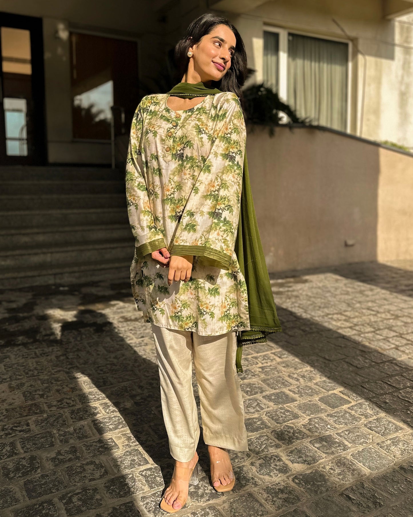 Mint Mist Culotte Set