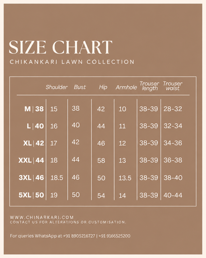 Mahnoor Lawn chikankari suit