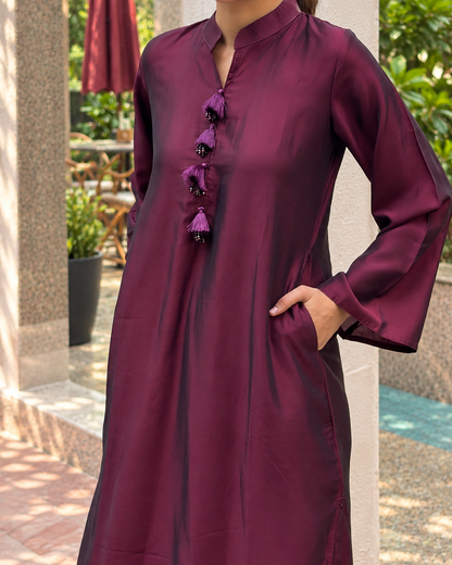Ruby Kaftan set