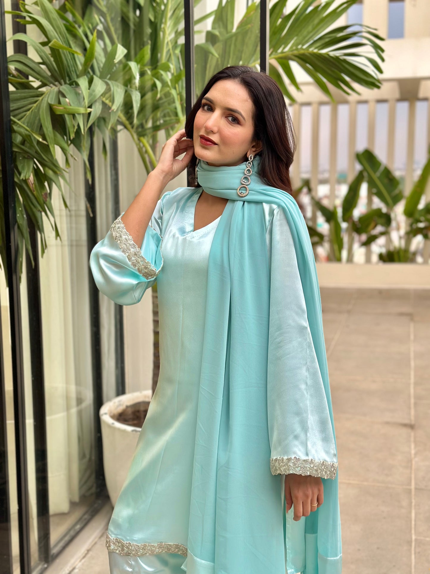 Falak Farshi Silk Set