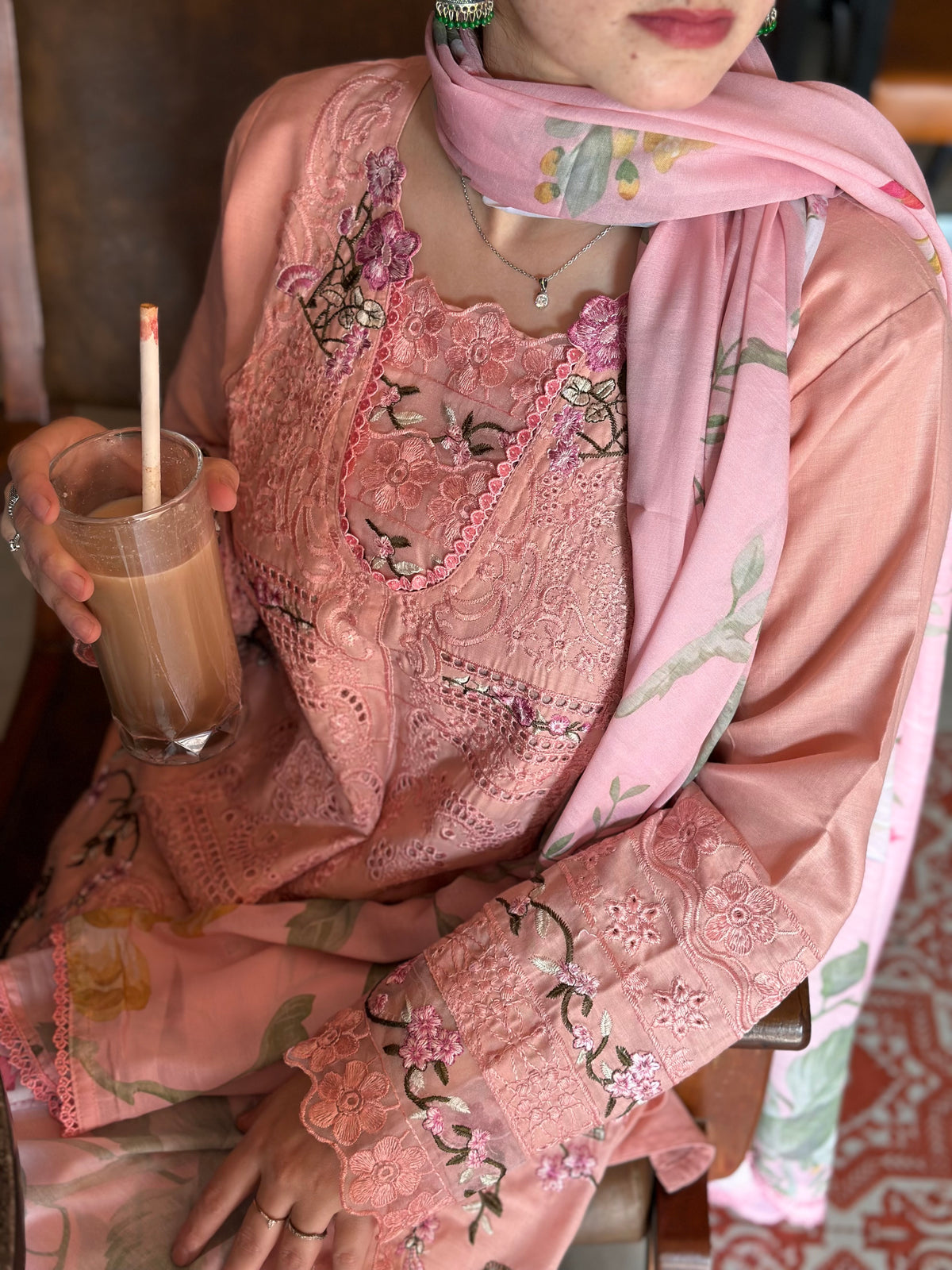 Rabia Chikankari lawn suit