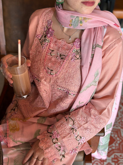 Rabia Chikankari lawn suit