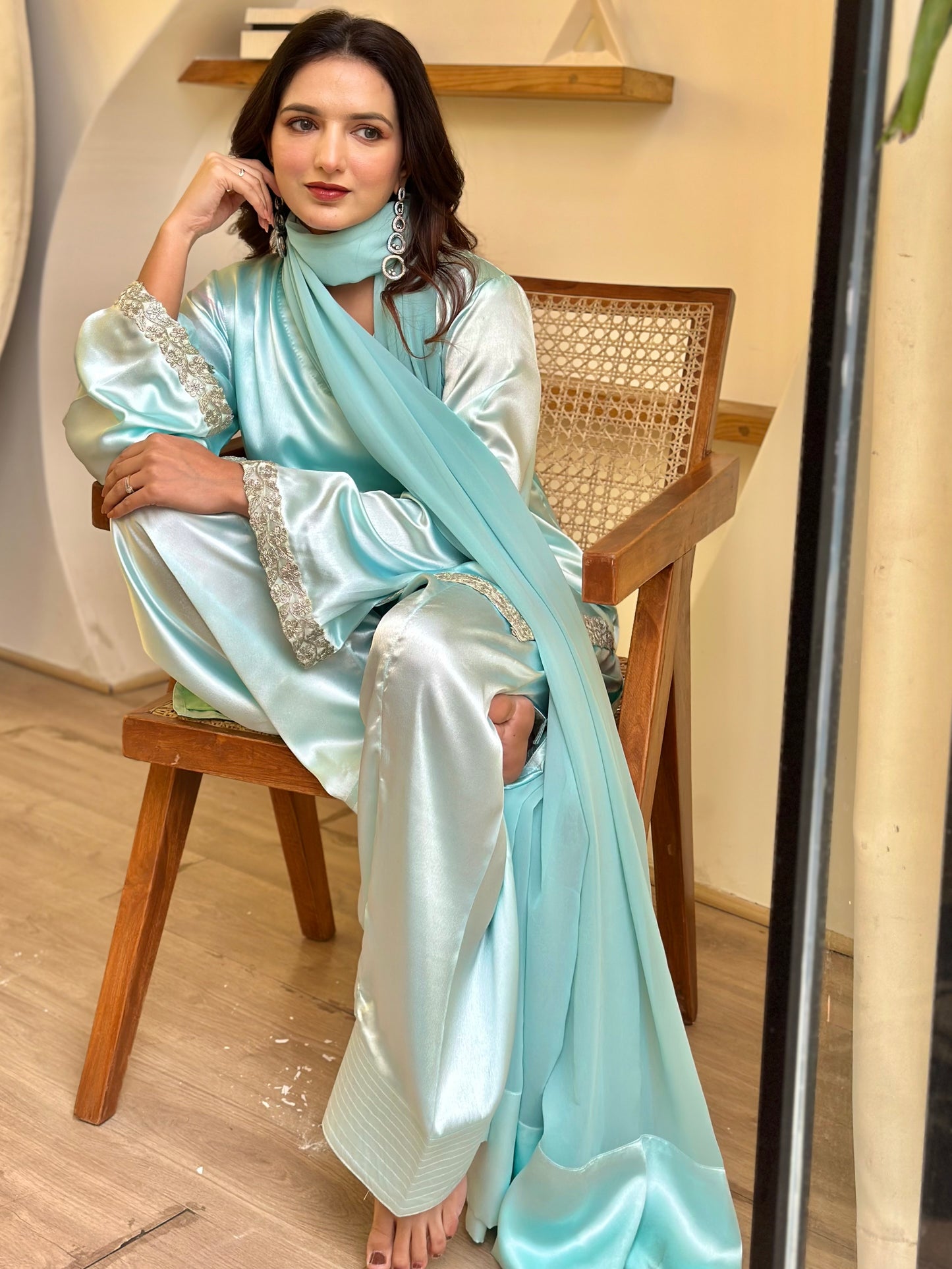 Falak Farshi Silk Set