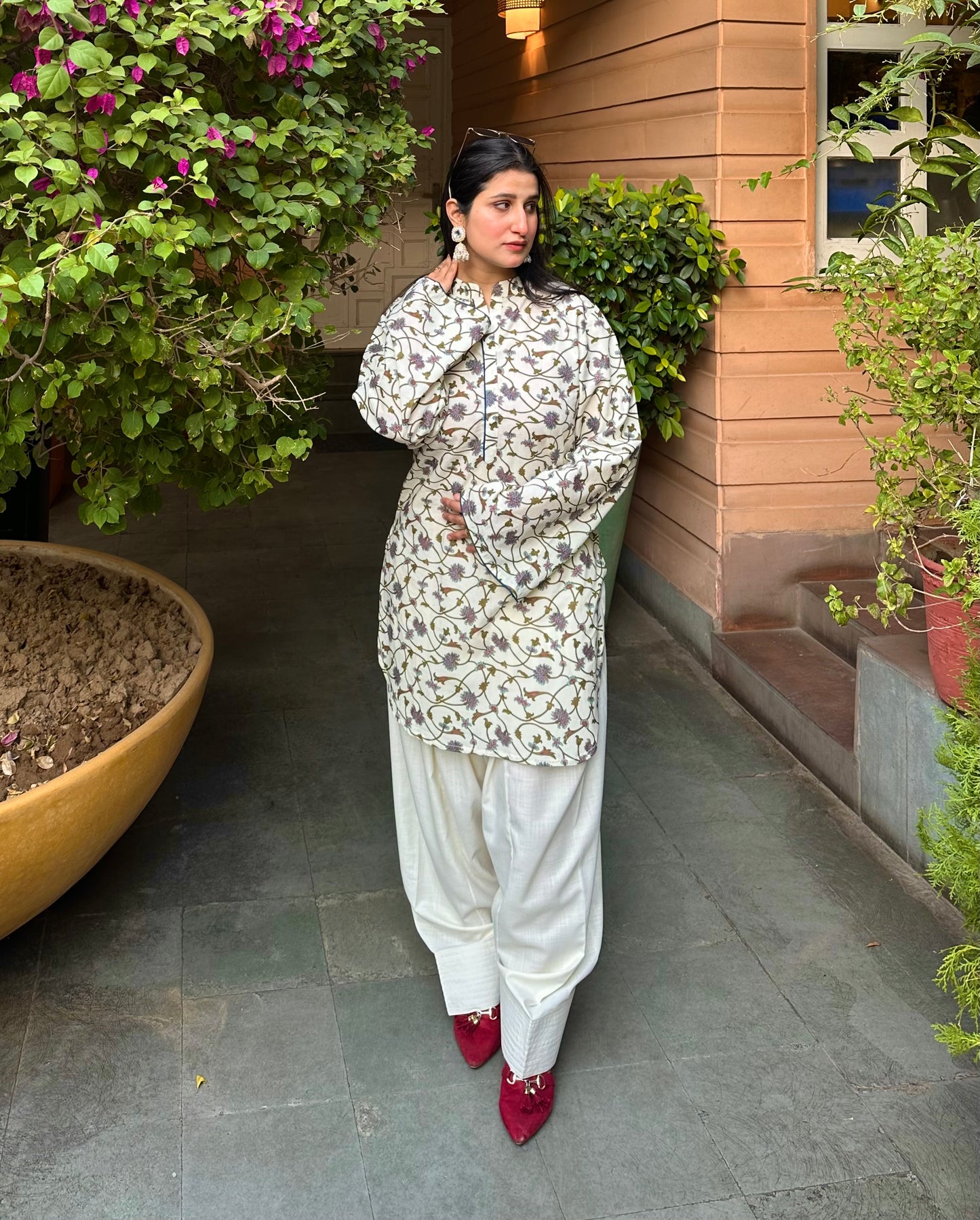 Bagh Cotton Pakistani Farshi Salwar Set
