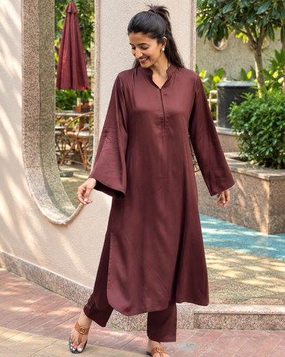 Cocoa Kaftan Set
