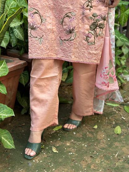 Rabia Chikankari lawn suit