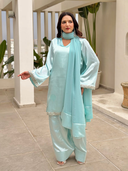 Falak Farshi Silk Set