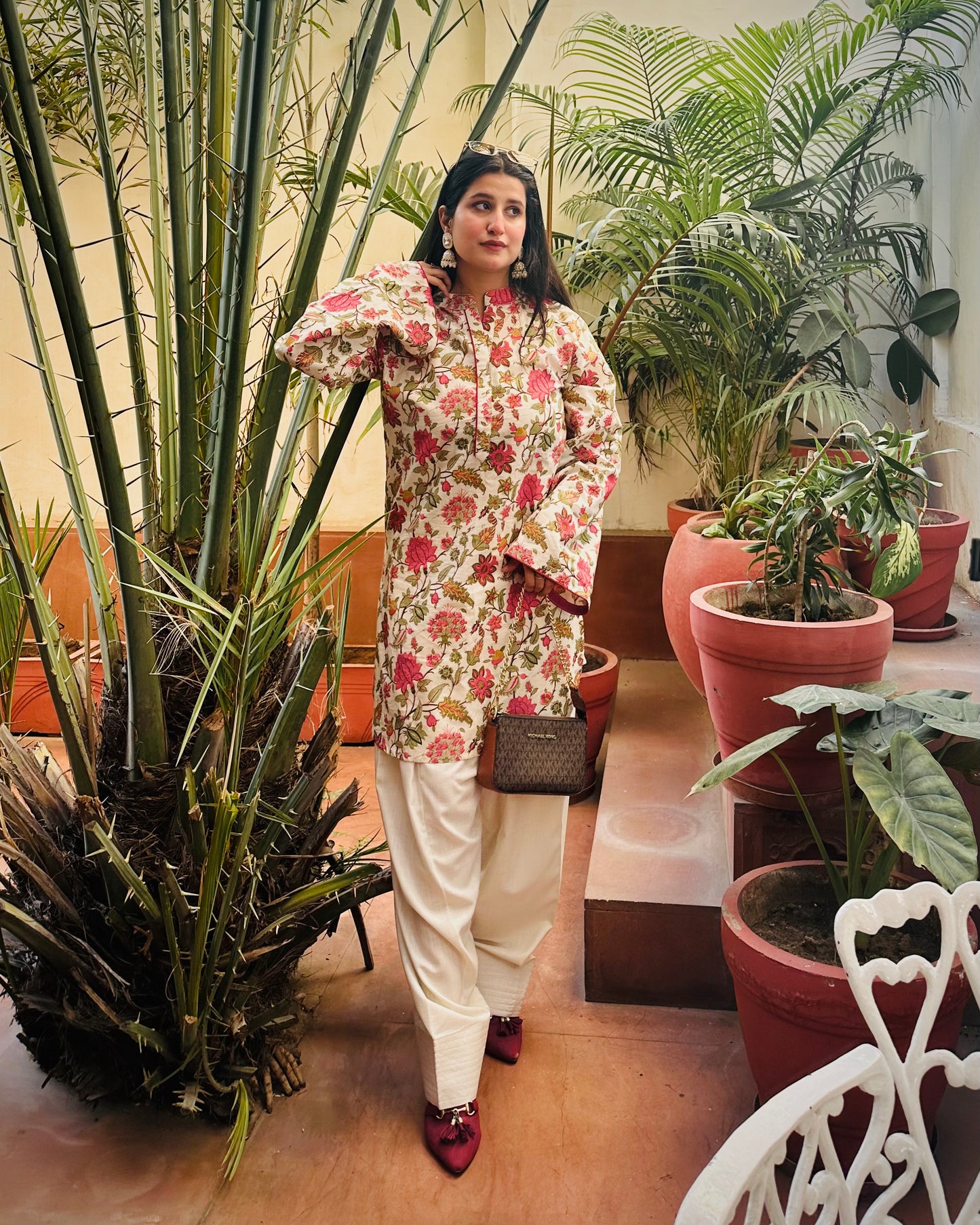 Bagh Cotton Pakistani Farshi Salwar Set