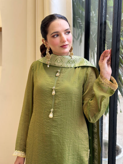 Khwabeedah Tissue Silk Set