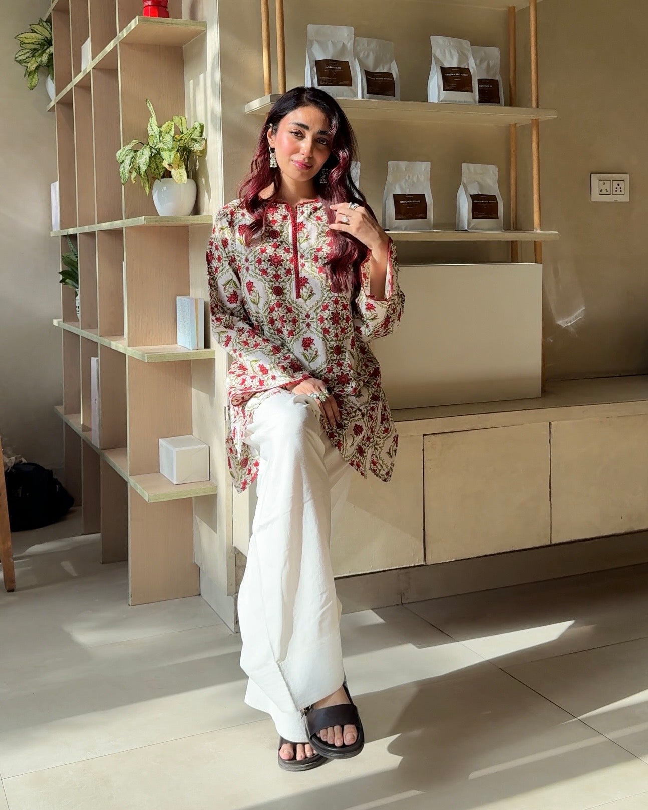 Scarlet Farshi Set