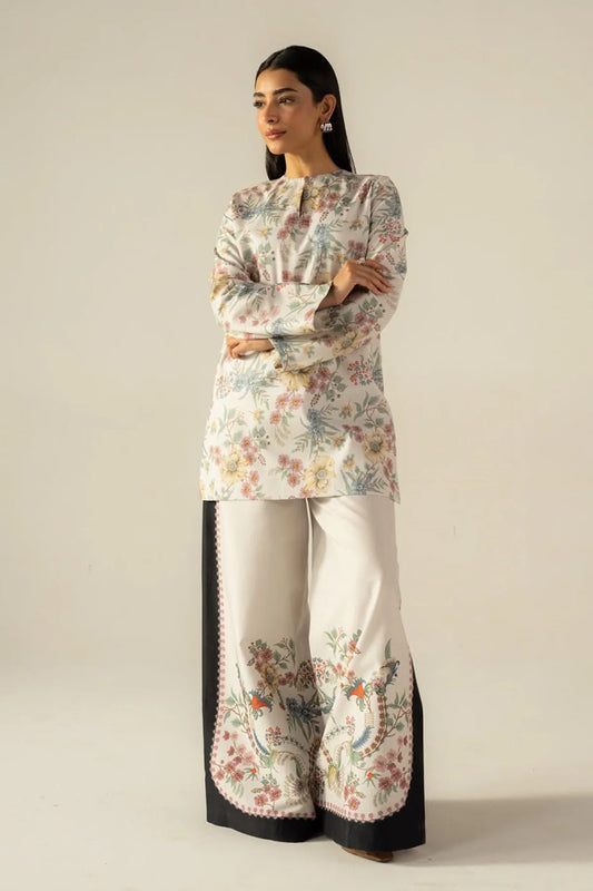 Ivory Garden Summer cotton Co-ord Set