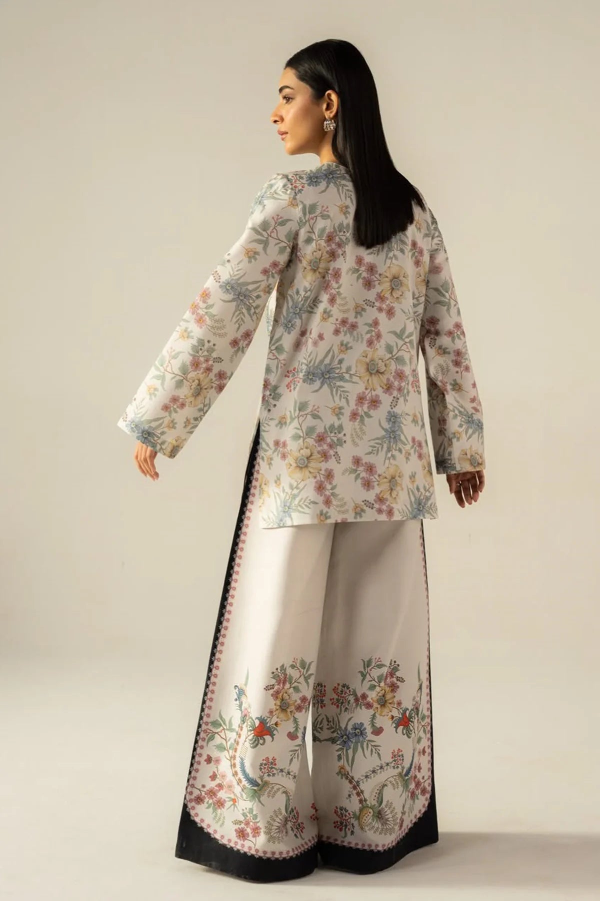 Ivory Garden Summer cotton Co-ord Set
