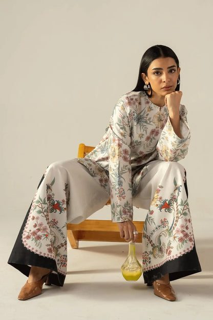 Ivory Garden Summer cotton Co-ord Set